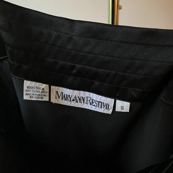 Mary Ann Restivo Silk Blouse - Picture 2 of 3